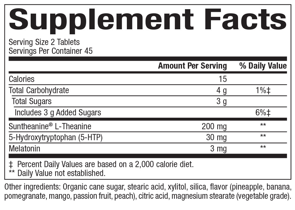 Bioclinic Naturals Somno-Pro Chewable Tablets 2