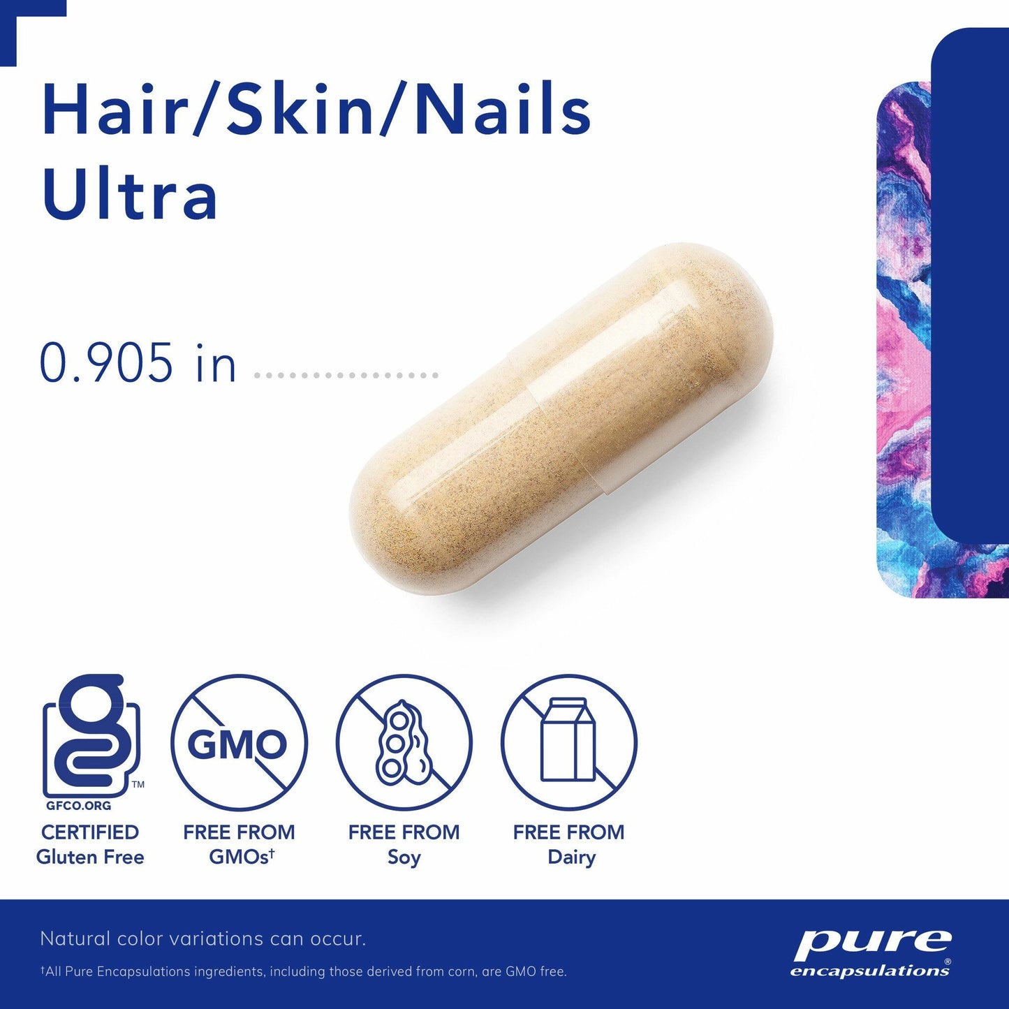 Pure Encapsulations Hair Skin Nails Ultra Capsules