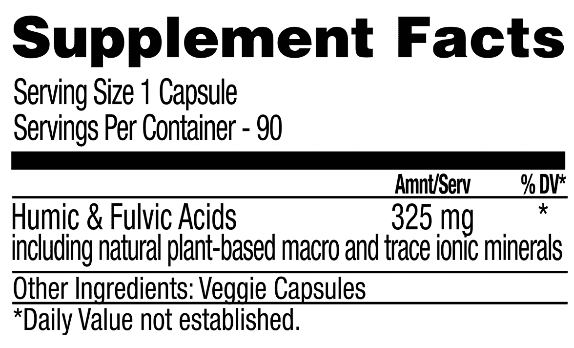 Mother Earth Labs Humic and Fulvic SC Capsules 2
