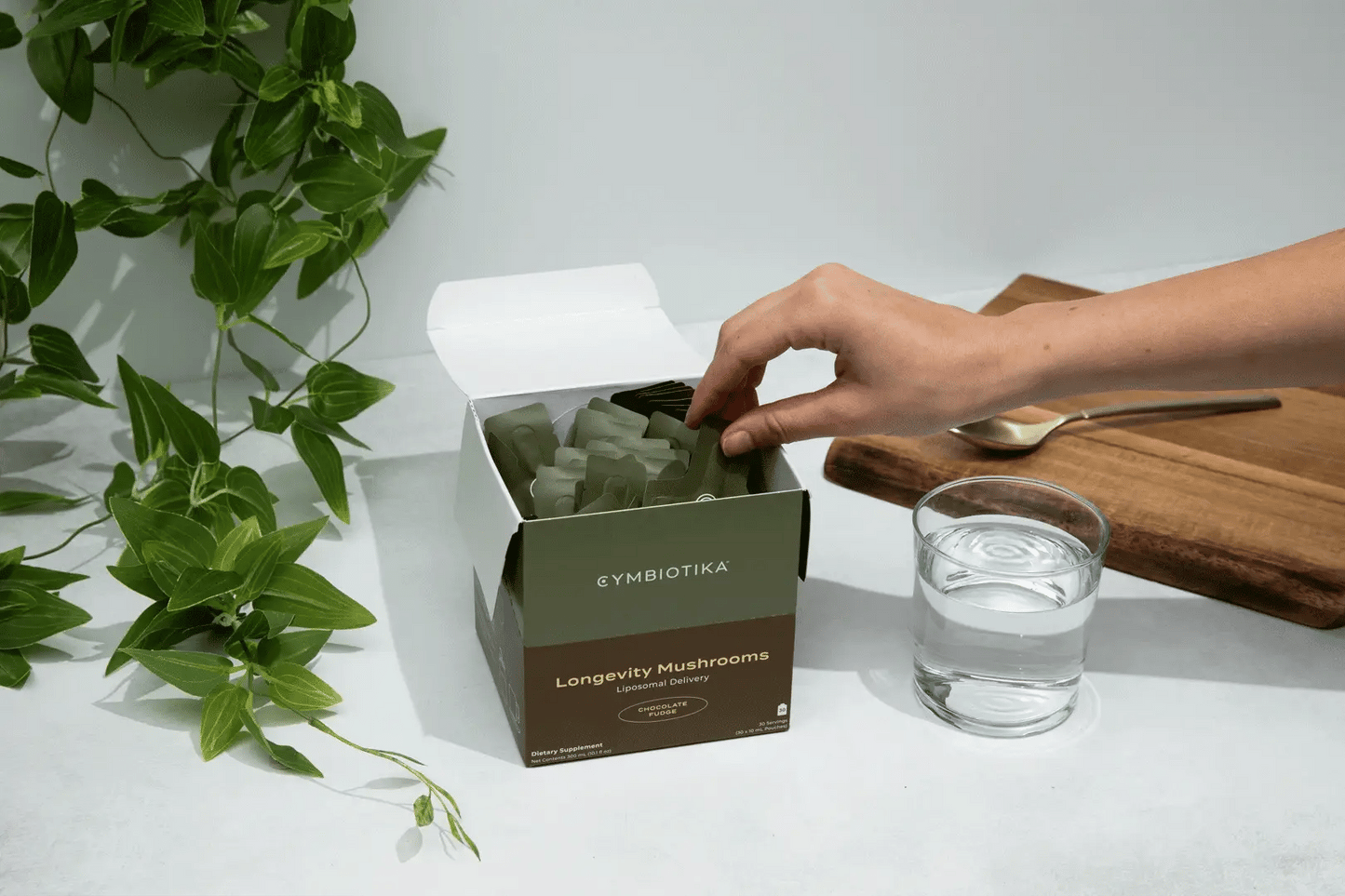 Cymbiotika Longevity Mushrooms Chocolate Packets