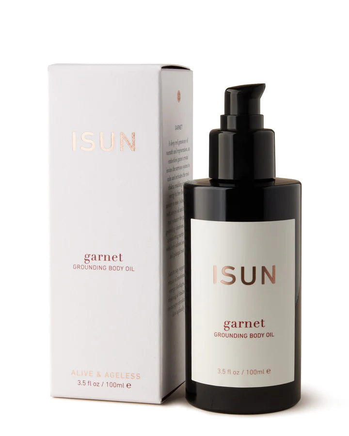 ISun Garnet Grounding Body Oil 2