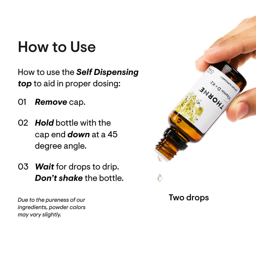 Thorne Vitamin D + K2 Liquid 2