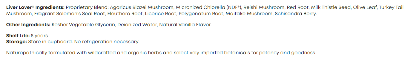 Bioray Liver Lover Liquid 2