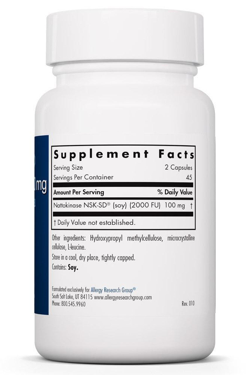 Allergy Research Group Nattokinase 50mg Capsules 5