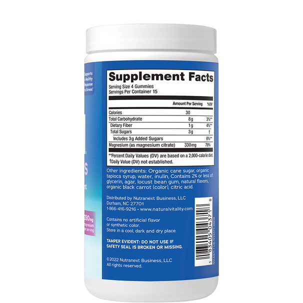 Natural Vitality Natural Calm Gummies 2