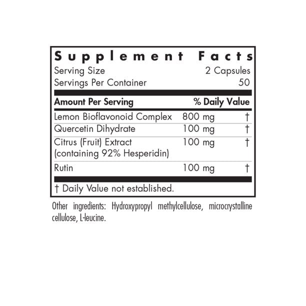 Allergy Research Group Quercetin Bioflavonoids Capsules 3