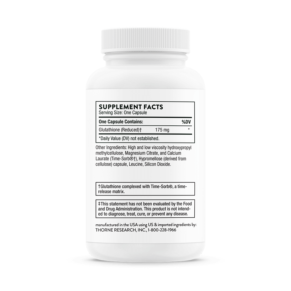 Thorne Glutathione-SR Capsules 4