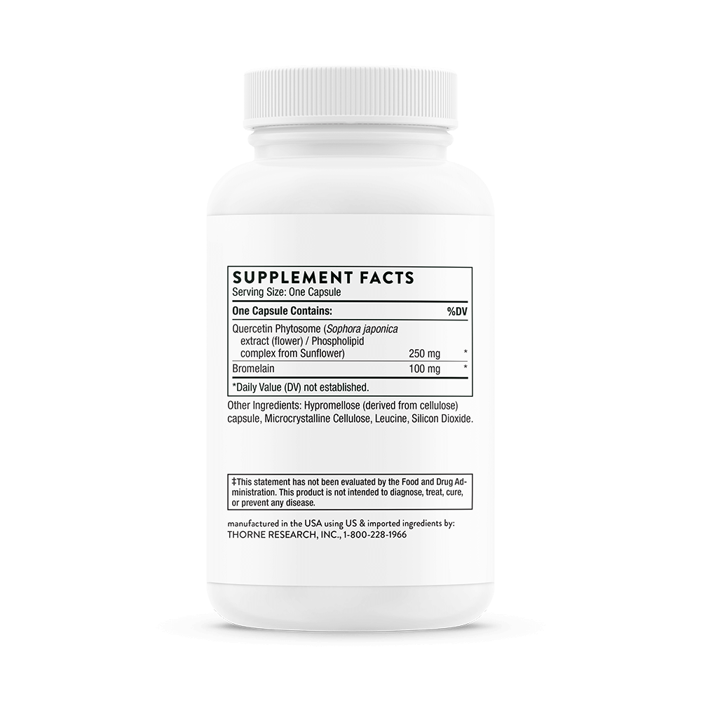 Thorne Quercetin Complex (formerly Quercenase) Capsules 4