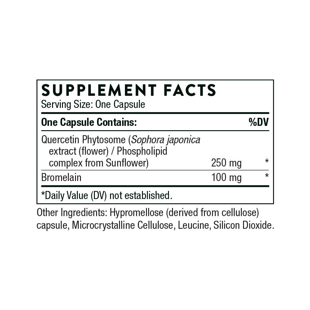 Thorne Quercetin Complex (formerly Quercenase) Capsules 2