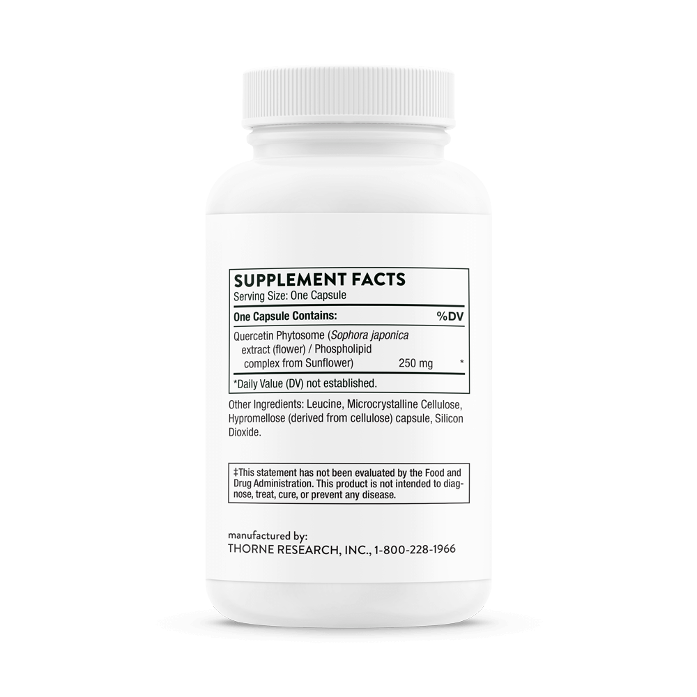 Thorne Quercetin Phytosome Capsules 4