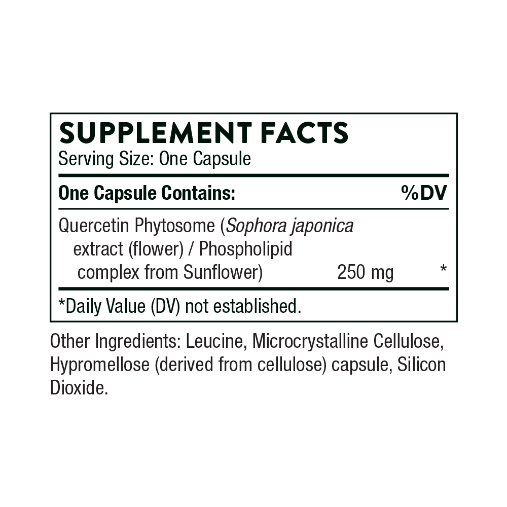 Thorne Quercetin Phytosome Capsules 3