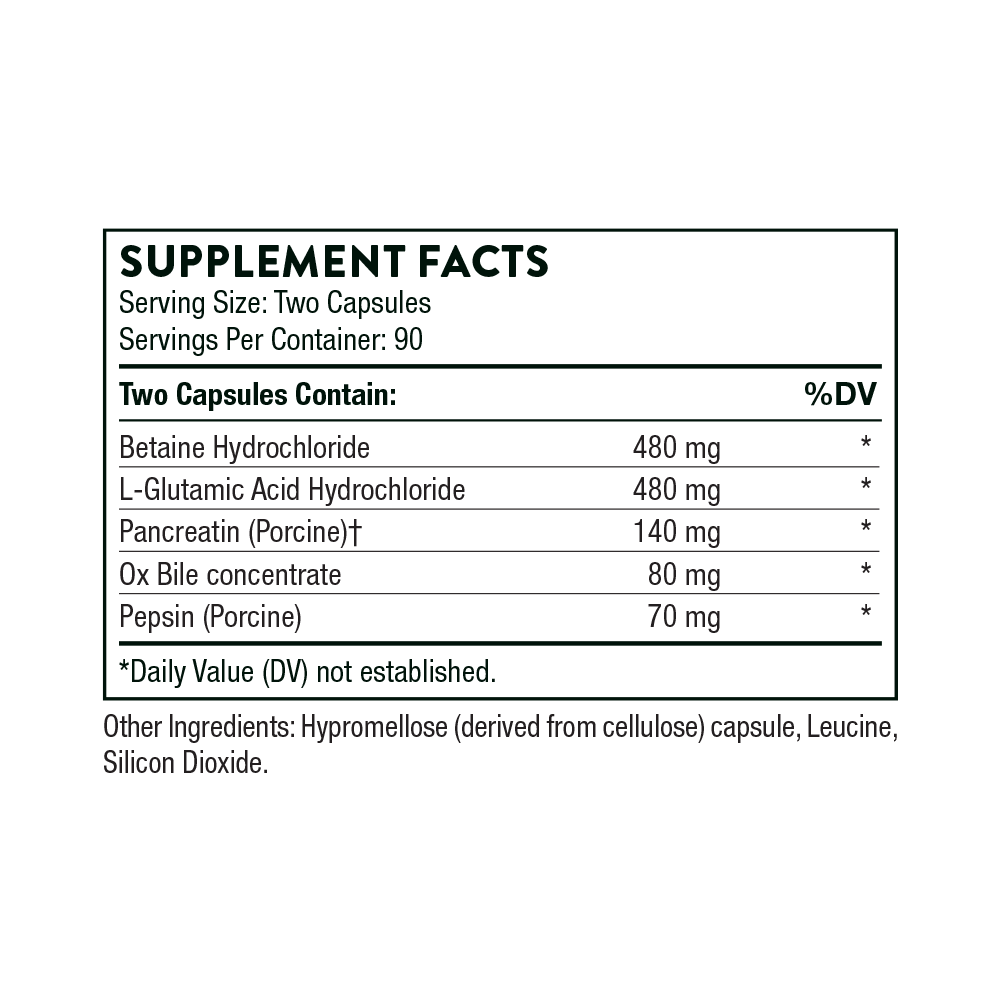 Thorne Advanced Digestive Enzymes Capsules