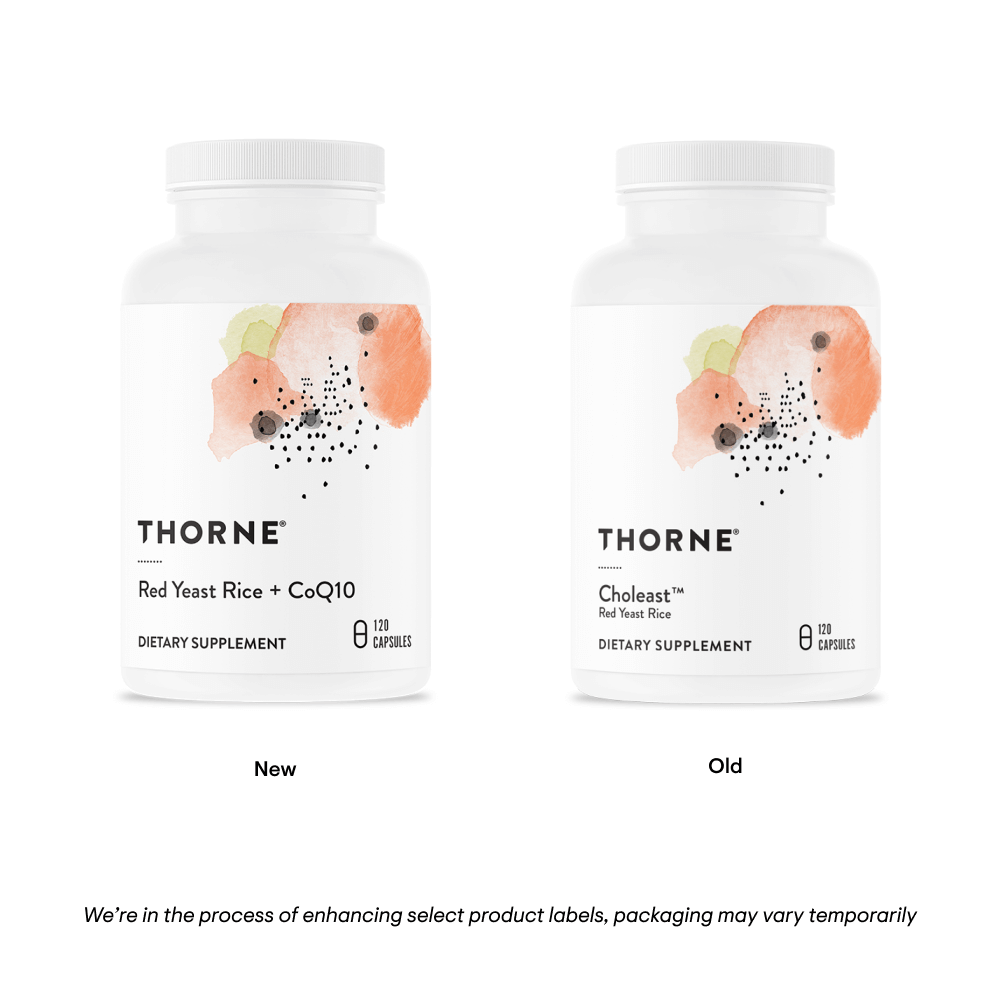Thorne Red Yeast Rice + CoQ10 3