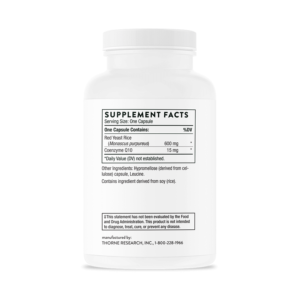 Thorne Red Yeast Rice + CoQ10 5