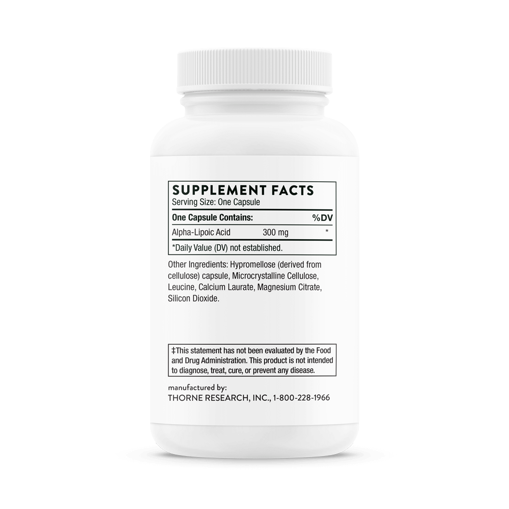 Thorne Alpha-Lipoic Acid Capsules