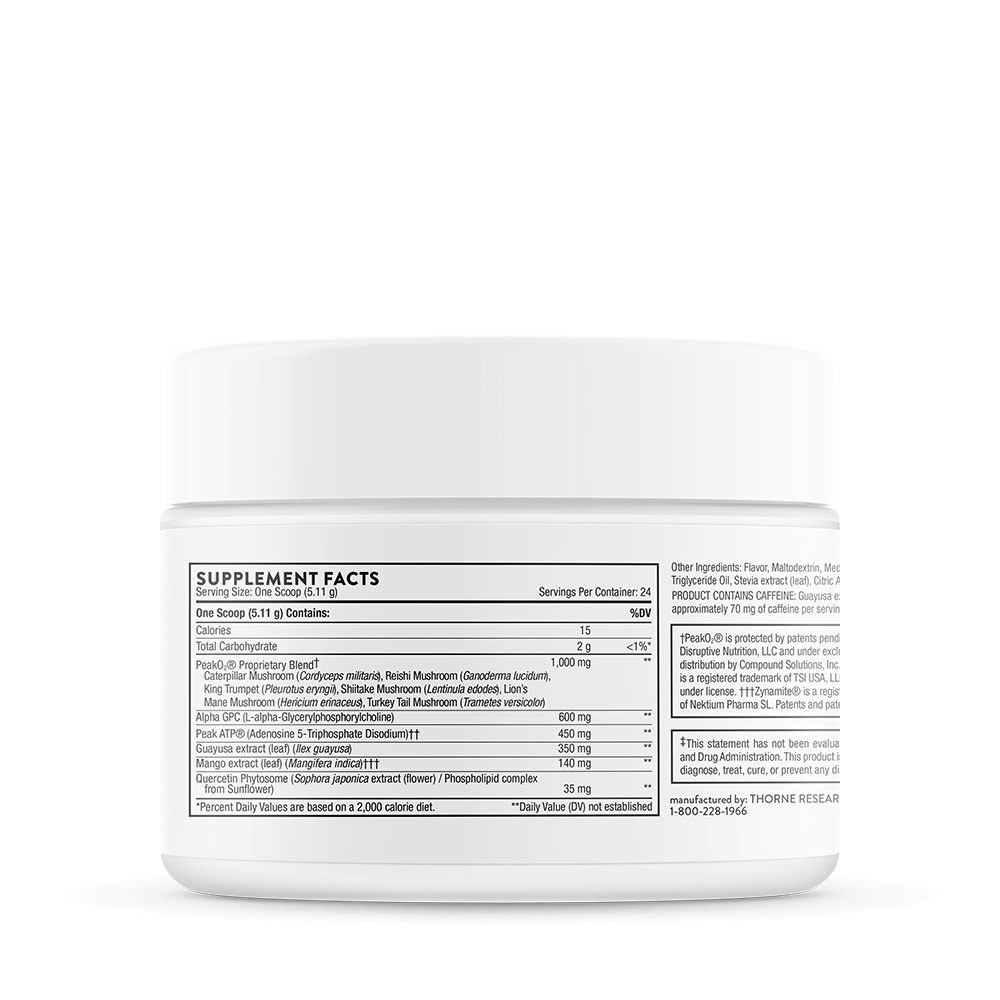 Thorne Pre-Workout Elite Powder 4