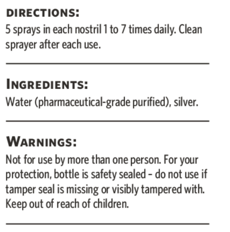 Argentyn 23 Sinus Relief Nasal Spray Liquid 3