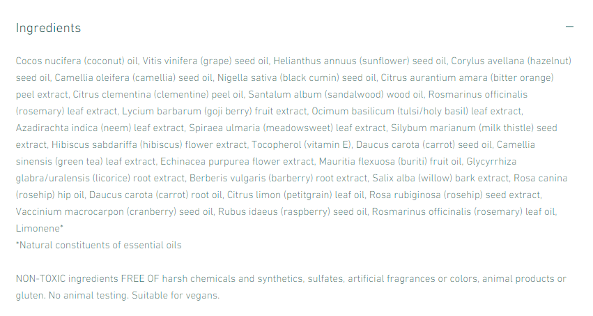 ISUN Sunstone Facial Oil 2