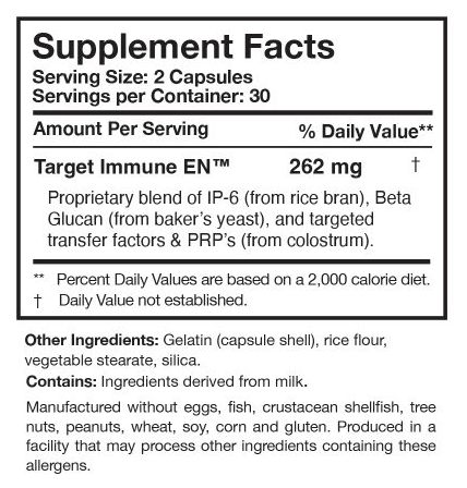 Researched Nutritionals Transfer Factor Enviro Capsules 3