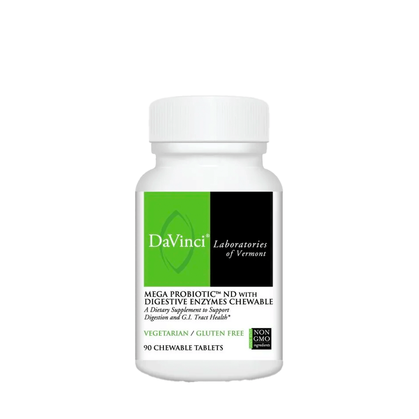 DaVinci Mega Probiotic ND with Digestive Enzymes Chewable 1