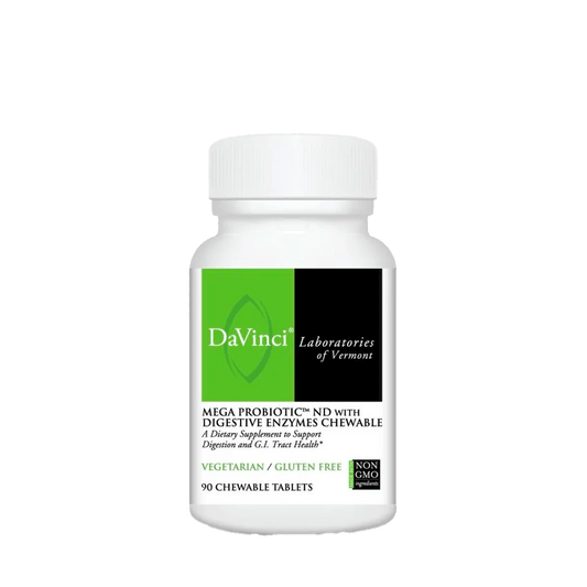 DaVinci Mega Probiotic ND with Digestive Enzymes Chewable 1