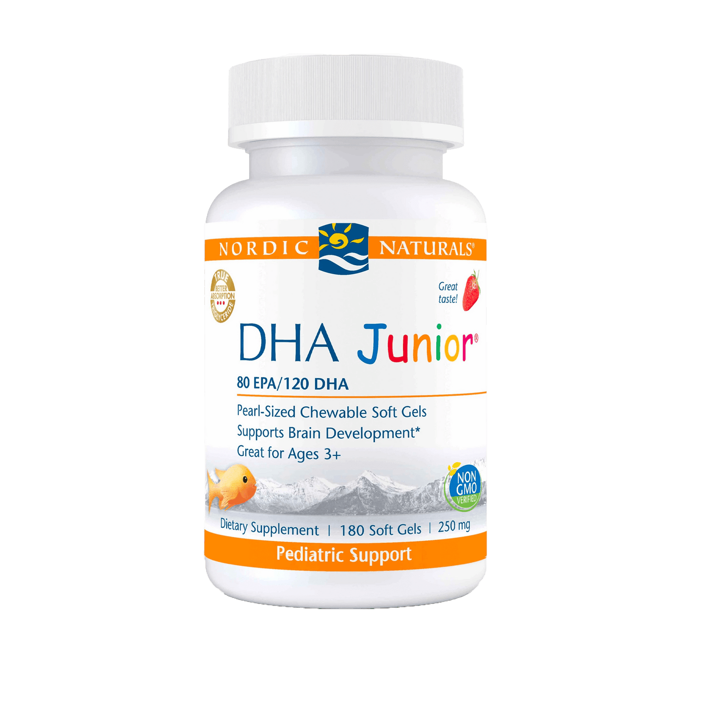Nordic Naturals DHA Junior - 80 EPA/ 120 DHA Softgels 1