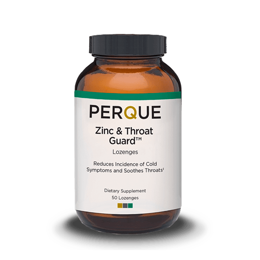 Perque Zinc & Throat Guard Lozenges 1