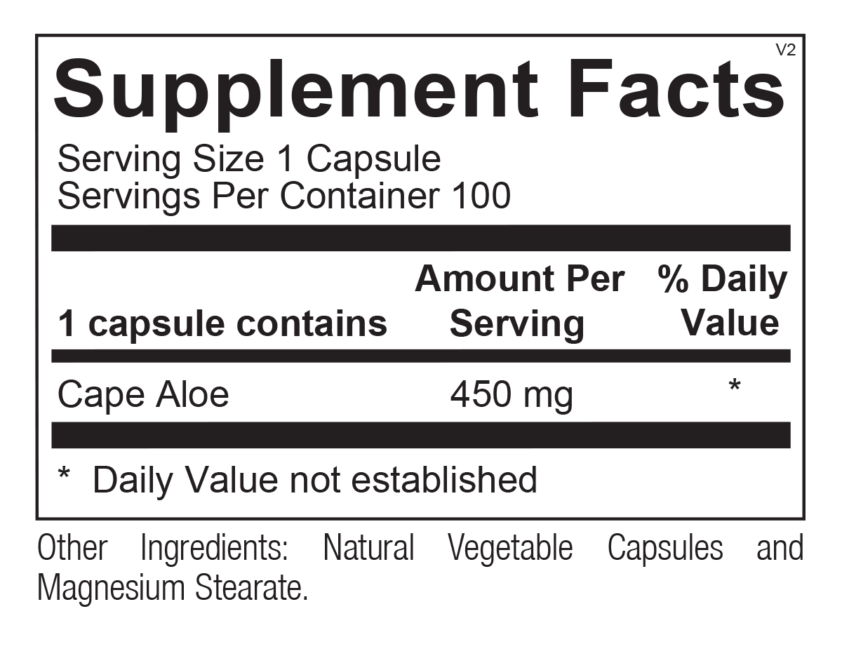 Orthomolecular Super Aloe 450 - Capsules 2