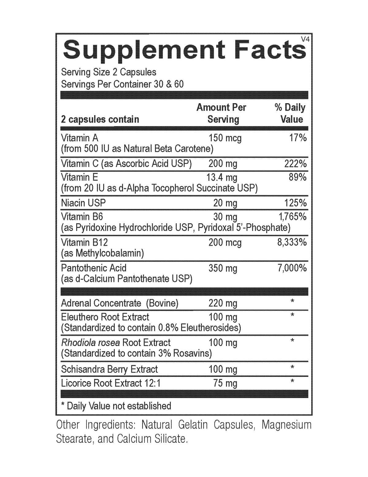 OrthoMolecular Adren-All Capsules 2