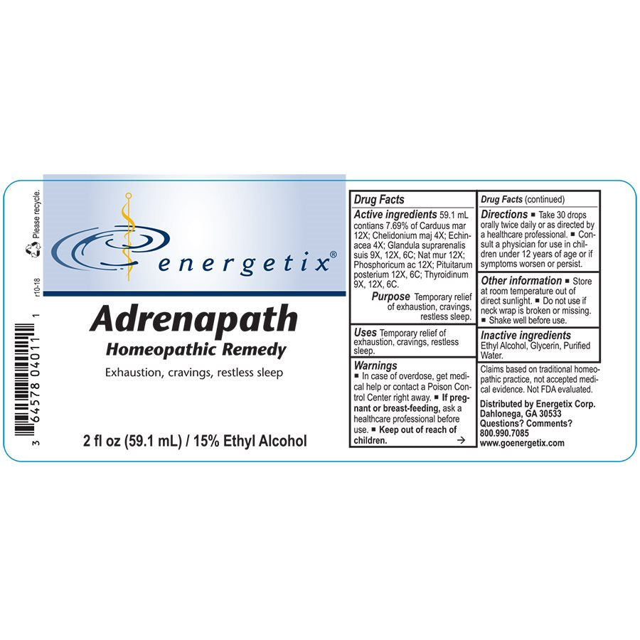 Energetix Adrenapath Liquid 2