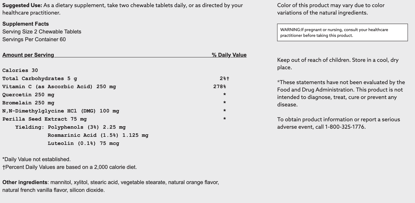Davinci Aller-DMG Chewable Tablets