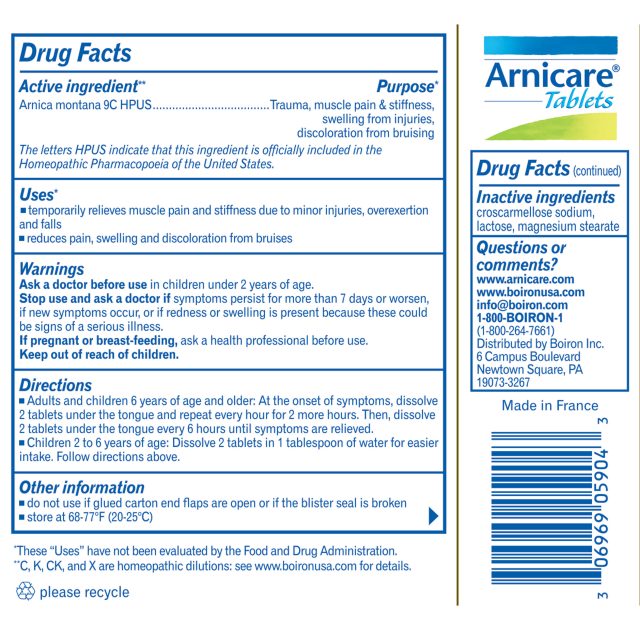 Boiron Arnicare Tablets 2
