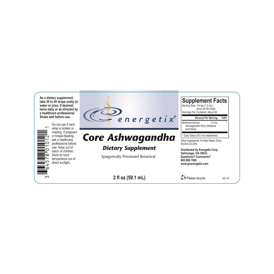 Energetix Core Ashwagandha Liquid 2