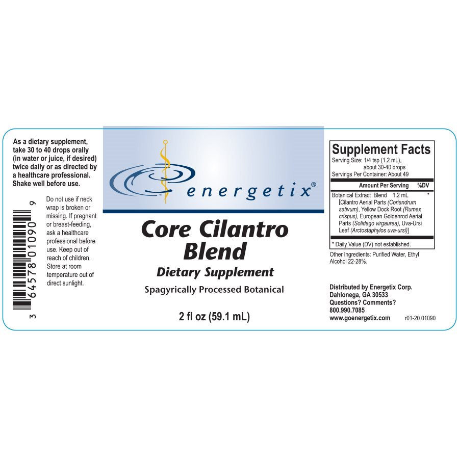 Energetix Core Cilantro Blend Liquid 2
