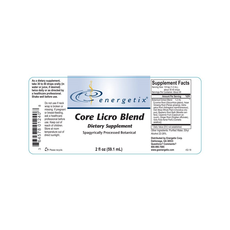 Energetix Core Licro Blend Liquid 2