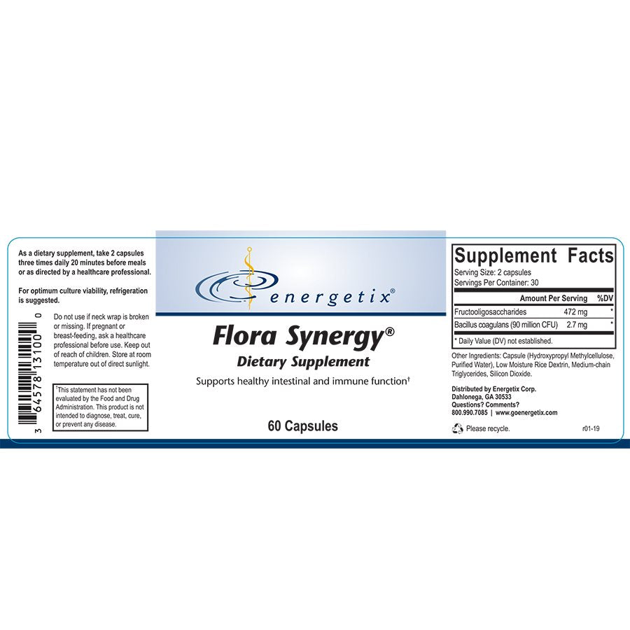 Energetix Flora Synergy Capsules 2