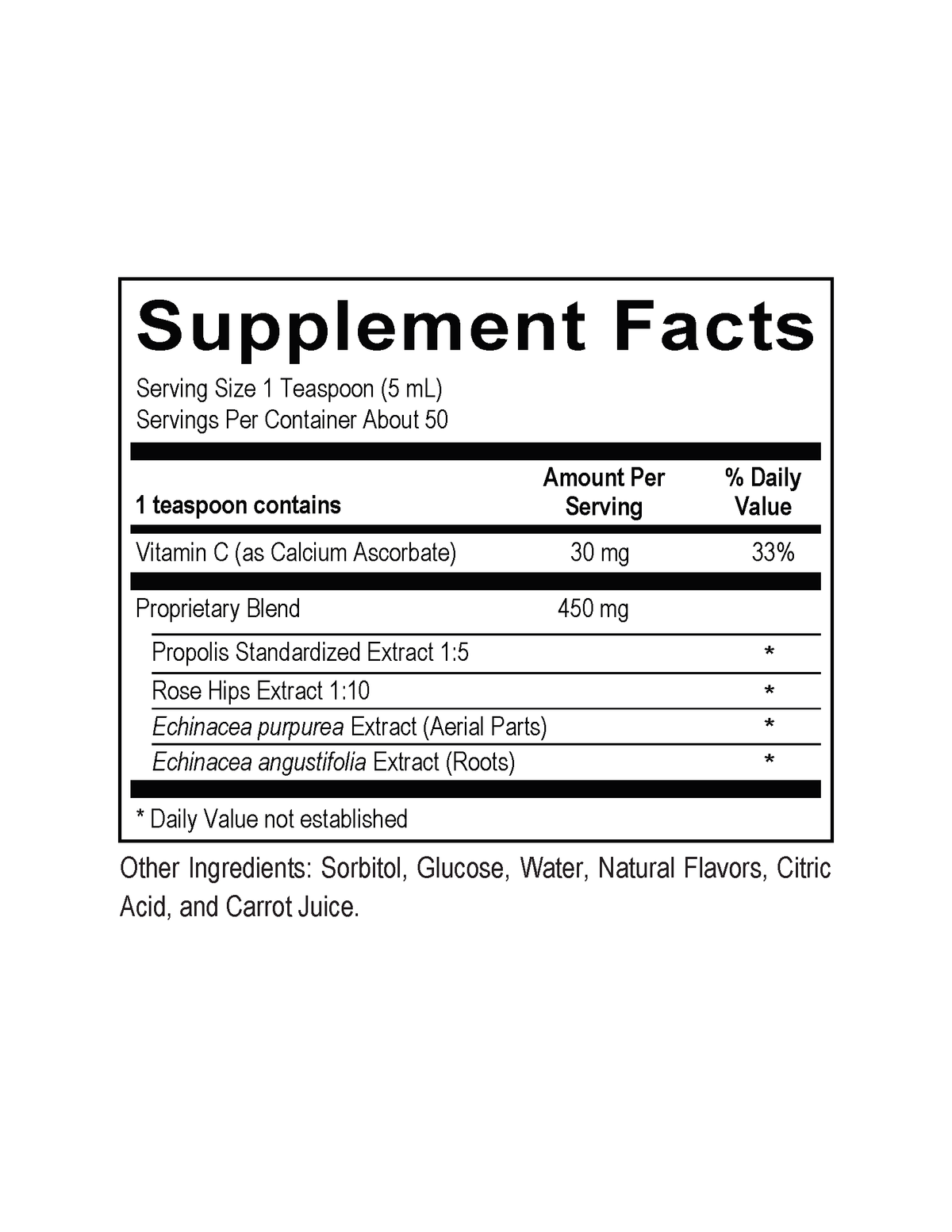 OrthoMolecular Imu-Max Liquid Berry Flavor 2