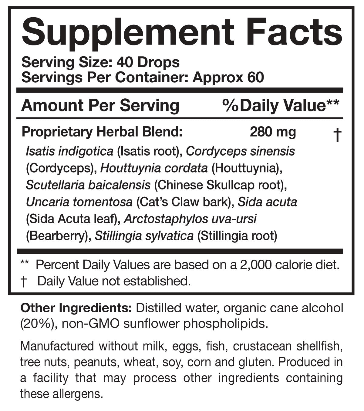 Researched Nutritionals Myc-P Liquid
