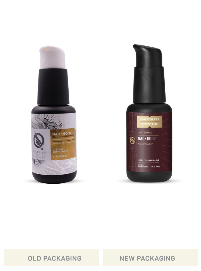 QuickSilver NAD+Gold Liquid 3