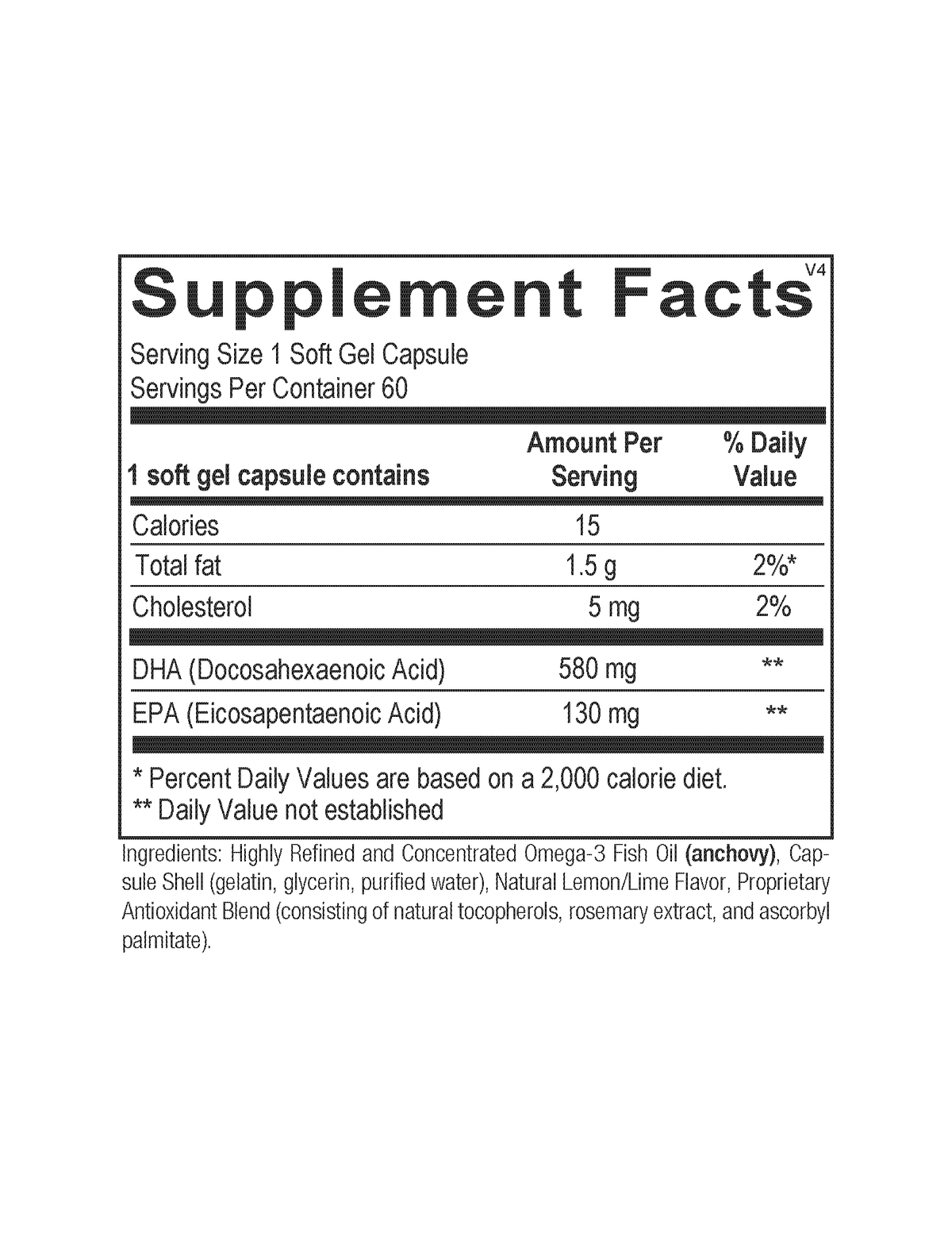 OrthoMolecular Orthomega Select DHA Soft Gel Caps 2