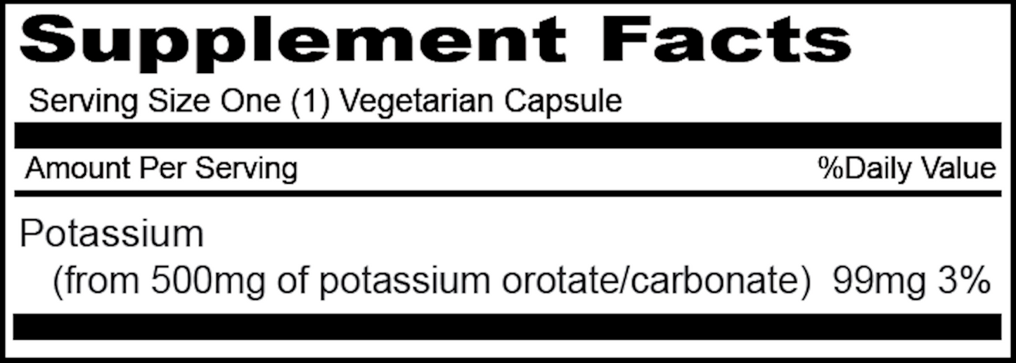 Priority One Potassium Orotate 2