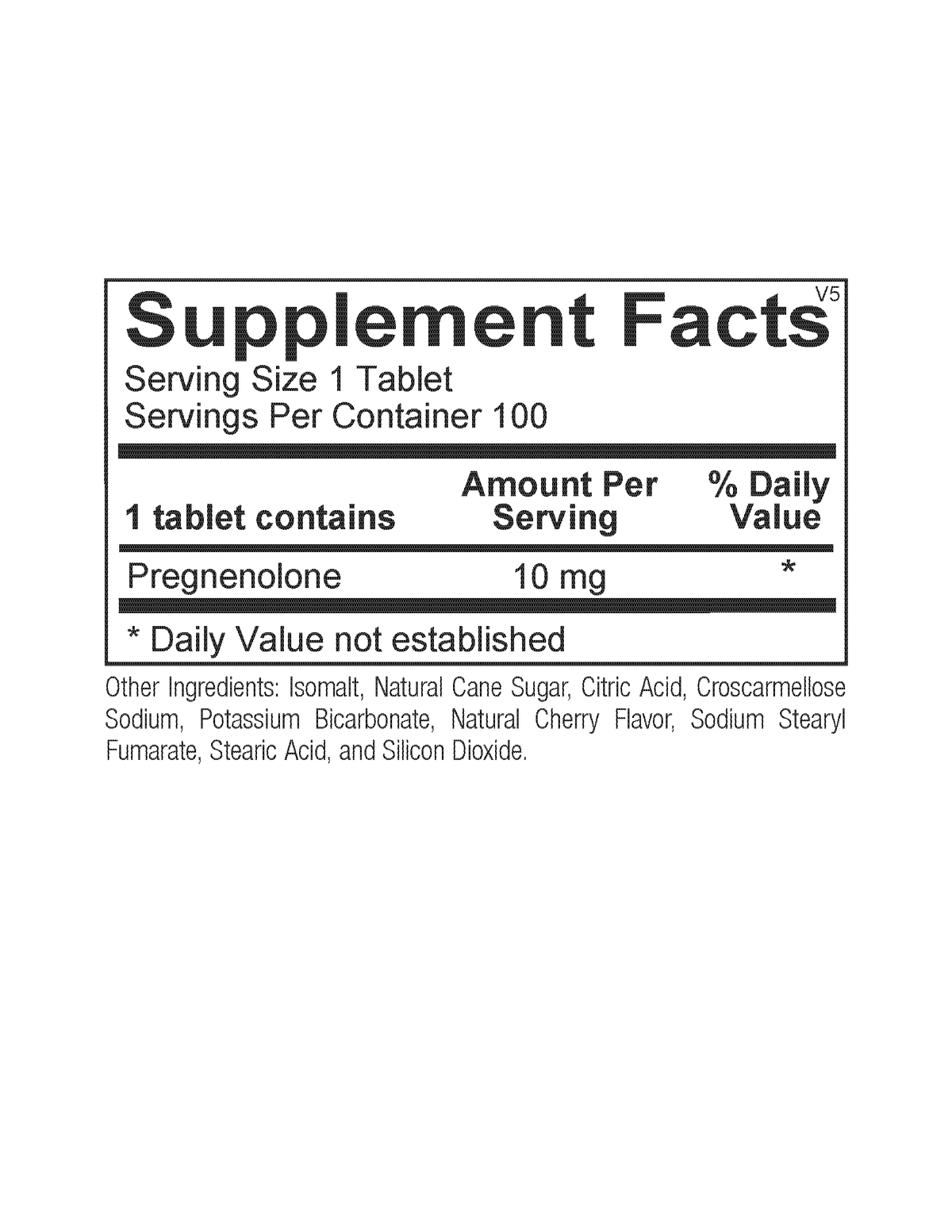 OrthoMolecular Pregnenolone Tablets 2