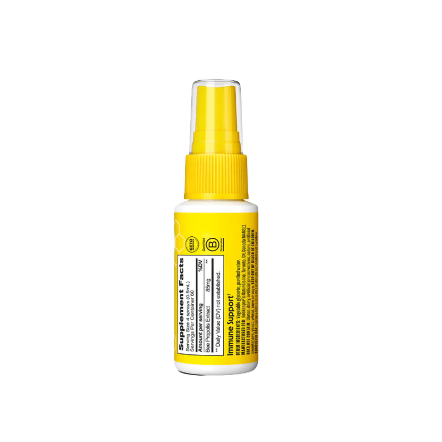 Beekeeper's Naturals B.Immune Propolis Throat Spray for Kids