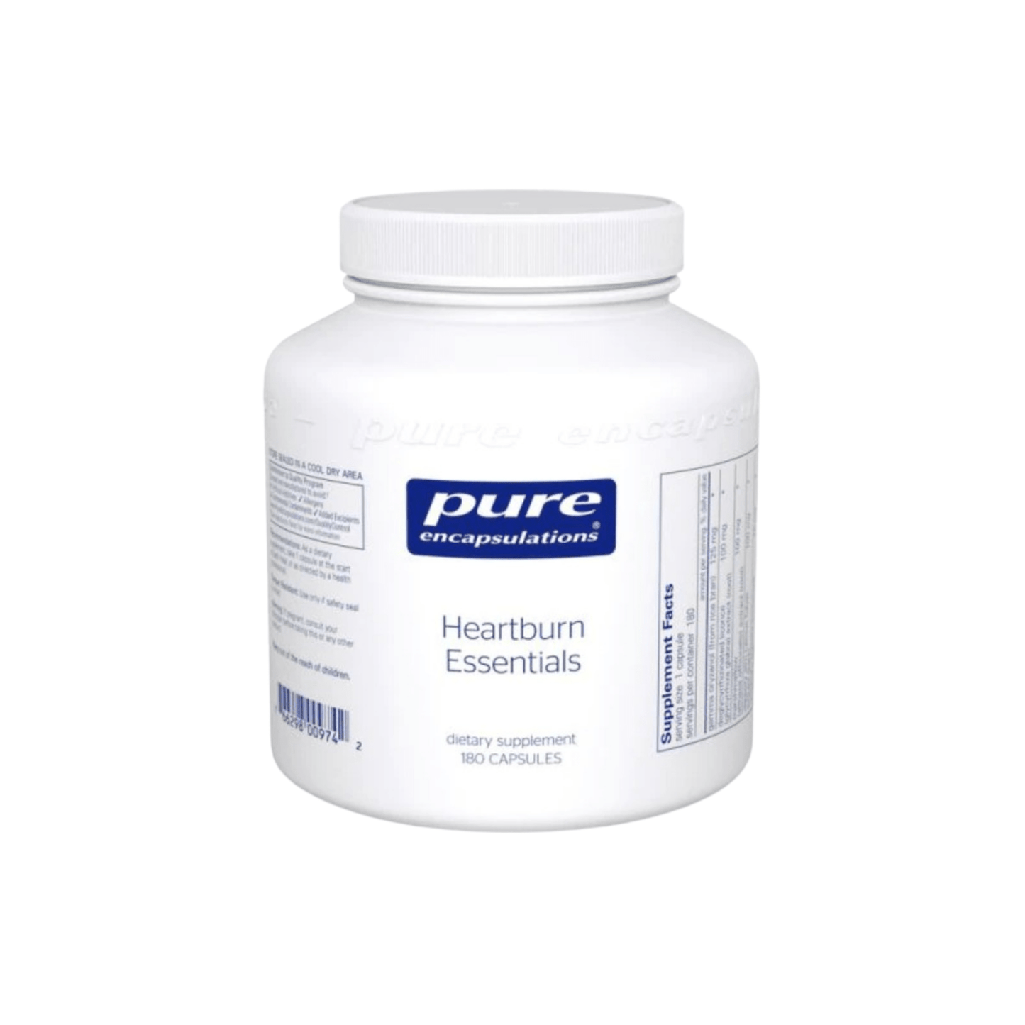 Pure Encapsulations Heartburn Essentials Capsules 1