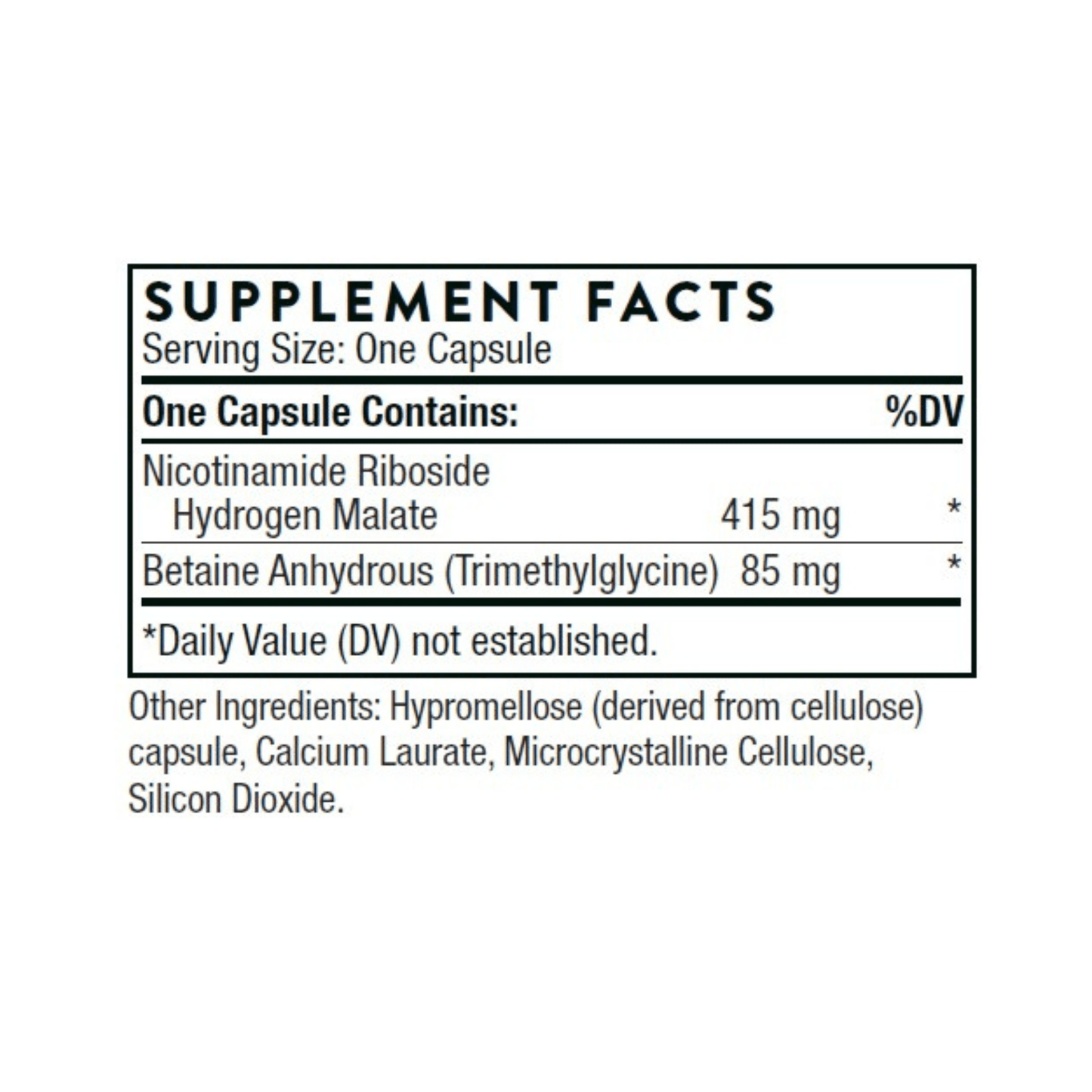 Thorne NiaCel 400 Capsules 3