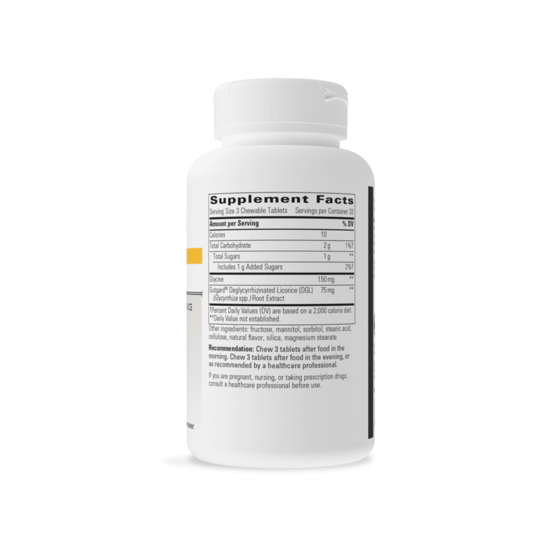Integrative Therapeutics Rhizinate DGL Chewable Tablets 2