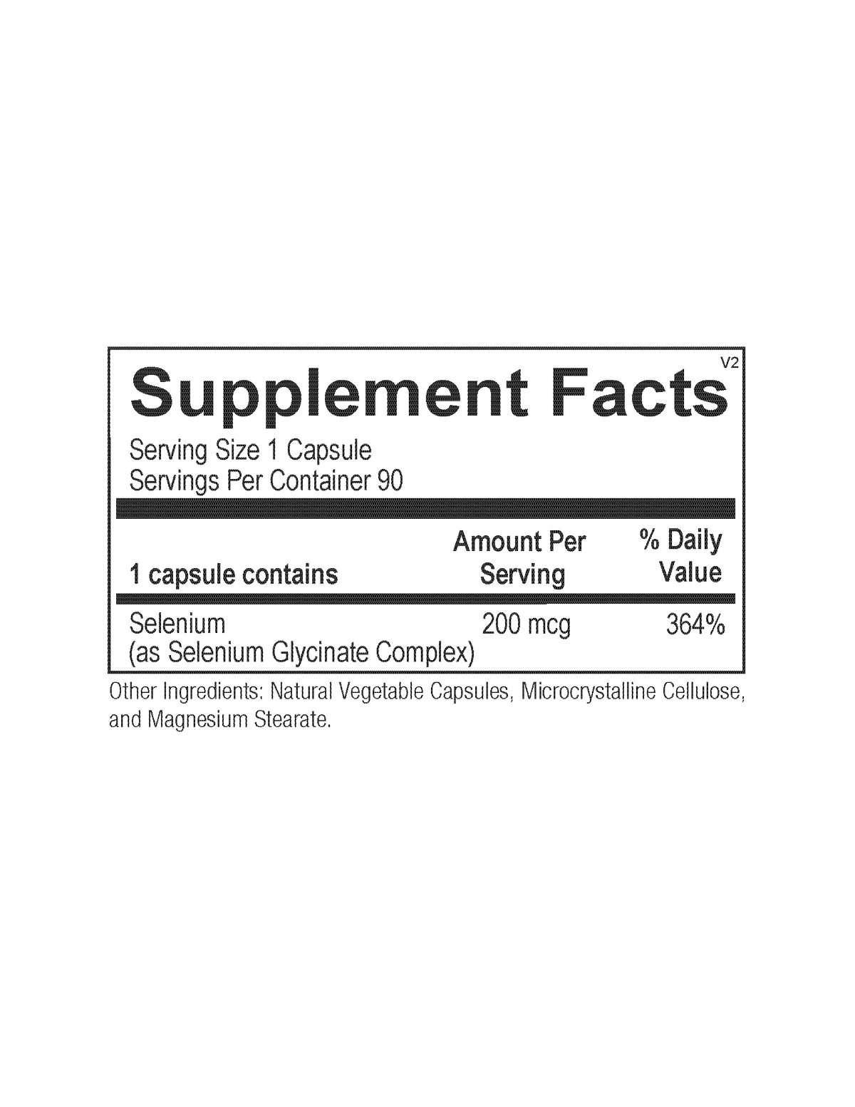 OrthoMolecular Reacted Selenium Capsules 2