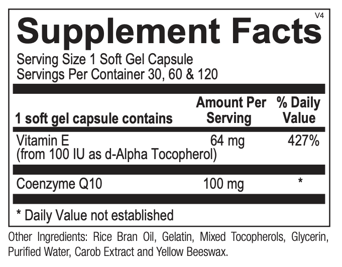 OrthoMolecular CoQ-10 300 mg Gel Capsules 2