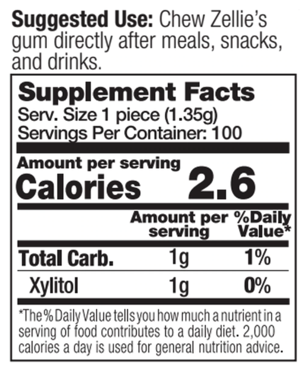 Zellies Dental Gum