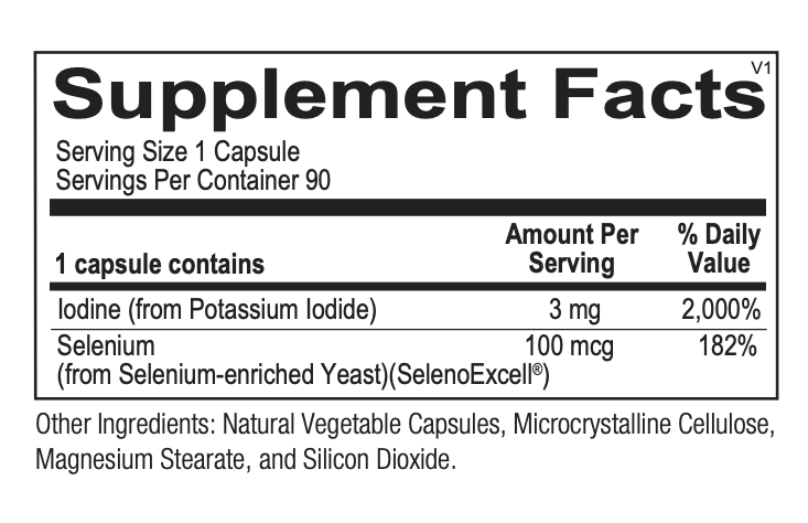 OrthoMolecular Seleno-Iodide Capsules 2